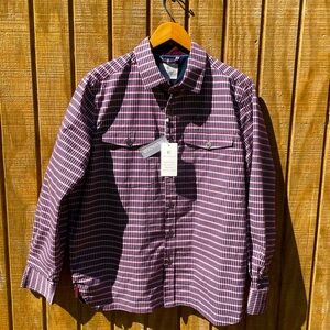 Men’s long sleeve large shirt.